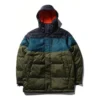 Down Puffer Jacket Asia Sizing “Olive Green”