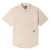 Elevated Woven Shirt Asia Sizing “Beige”