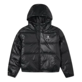 Embroidered Star Chev Jacket Asia Sizing “Black”