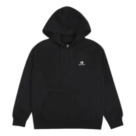 Embroidered Star Chevron Pullover Asia Sizing “Black”