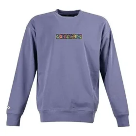 Embroidered Workmark Fleece Crew Asia Sizing “Purple”