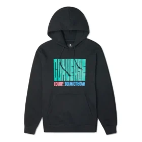 Equip Worldwide Graphic Hoodie Asia Sizing “Black”