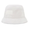 fleece bucket hat “White”