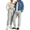 Go-To Chuck Taylor All Star Patch Standard-Fit Fleece Sweatpants Asia Sizing “Grey”