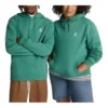 Go-To Embroidered Star Chevron Standard Fit Fleece Hoodie Asia Sizing “Green”