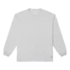Gold Standard Embroidered Logo Long Sleeves T-Shirt Asia Sizing “Grey”