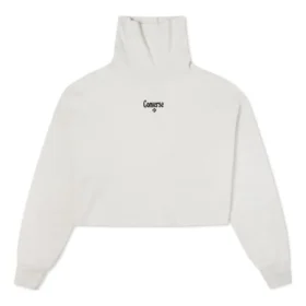 HIGH NECK MOCK Crew White CREAM