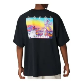 Inverted Desert Graphic T-Shirt Asia Sizing “Black”
