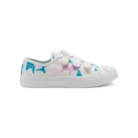 Jack Purcell Low Easy-On “Shark Bite – White”
