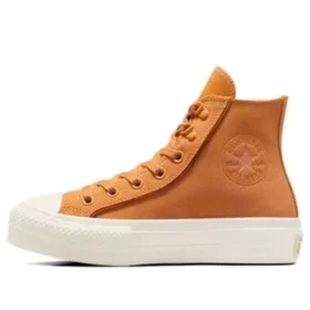 Lift Platform Suede High Top “Tiger Moth”