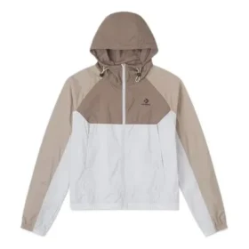 Lightweight Windbreaker Jacket Asia Sizing “Beige White”