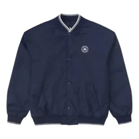 Logo Baseball Jacket Asia Sizing “Navy”