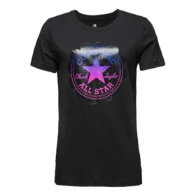 Logo Printing Sports Short Sleeve Black