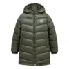 Long Down Jacket Asia Sizing “Olive Green”