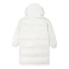 Long Down Jacket Asia Sizing “White”
