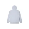 Loose Colorblock Fleece Lined Hoodie Light Blue