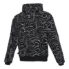 Men”s Converse Athleisure Casual Sports Splash Ink Printing Hooded Fleece Lined Pullover Full Print