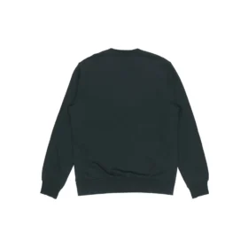 Men”s Converse Casual Sports Logo Round Neck Pullover Dark Black