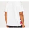 Men”s Converse Contrasting Colors Printing Sports Short Sleeve Red T-Shirt