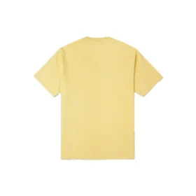 Men”s Converse Embroidered Sports Round Neck Short Sleeve Yellow