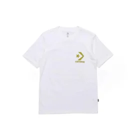 Men”s Converse Logo Printing Casual Short Sleeve White