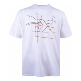 Men”s Converse Logo Printing Short Sleeve White
