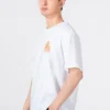 Men”s Converse Printing Short Sleeve White