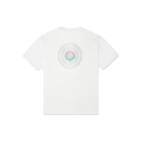 Men”s Converse Printing Sports Knit Loose Short Sleeve White