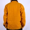 Men”s Converse Retro Casual Cargo Jacket Yellow