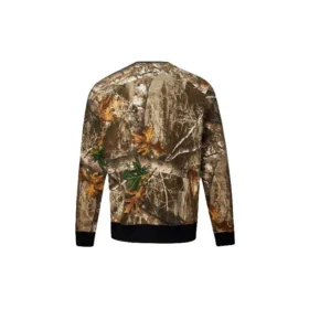 Men”s Converse Retro Pattern Logo Printing Round Neck Pullover Camouflage