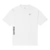 Men”s Converse Skate Loose Printing Sports Round Neck Short Sleeve White