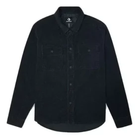 Men”s Converse Sports Cargo corduroy Shirt Jacket Black