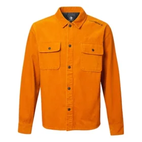 Men”s Converse Sports Cargo corduroy Shirt Jacket Yellow Men”s Converse Sports Cargo corduroy Shirt Jacket Yellow