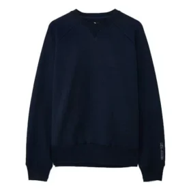 Men”s Converse x Kim Jones Crossover Solid Color Sports Knit Round Neck Pullover Navy Blue Men”s Converse x Kim Jones Crossover Solid Color Sports Knit Round Neck Pullover Navy Blue