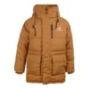 Mid-Length Down Fill Puffer Jacket Asia Sizing “Wheat”
