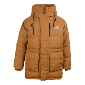 Mid-Length Down Fill Puffer Jacket Asia Sizing “Wheat”