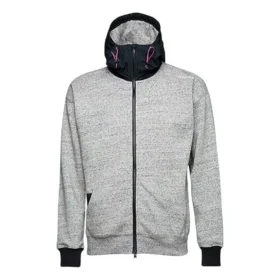 Mixed Media Full Zip Sweatshirt Asia Sizing “Grey” Mixed Media Full Zip Sweatshirt Asia Sizing “Grey”
