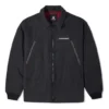 New Year Series Logo Printing Lapel Sports Jacket Dark Black