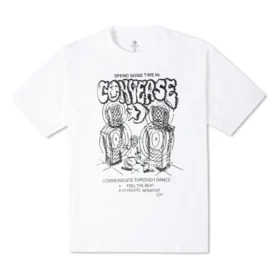 Nonstop Joy Graphic T-Shirt Asia Sizing “White”