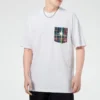 Pocket Casual Short-Sleeve Tee Mens White