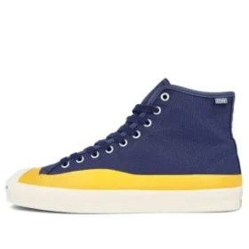 Pop Trading Company x Jack Purcell Pro High “Navy Yellow”