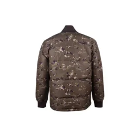 Printed Camo Mid Stand Collar Down Jacket Asia Sizing “Camo Green”