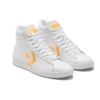 Pro Leather High “Hi-Vis Collection – White Flash Orange”