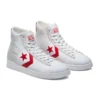 Pro Leather High “Summer Drip – White University Red”