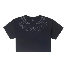 Proud To Be Oversized Cropped T-Shirt Asia Sizing “Black”
