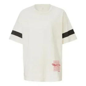Renew Alphabet Printing Short Sleeve White