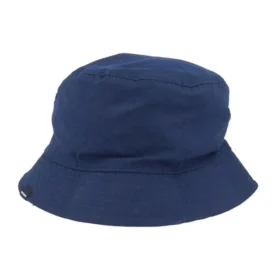 Reversible Patch Plaid Bucket Hat “Blue”