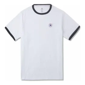 Ringer Short Sleeve Tee Asia Sizing “White”