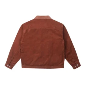 Seasonal Cord Padded Jacket Asia Sizing “Brown”