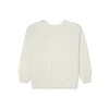 Shapes Quilted Crew Sweatshirt Asia Sizing “Beige”
